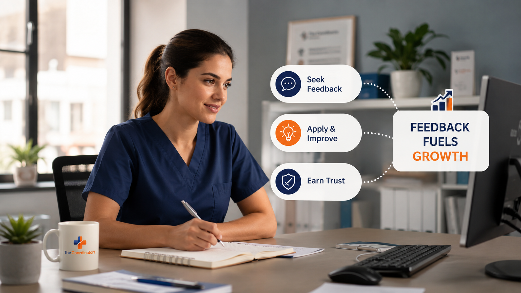 Feedback Isn't Criticism: How Growth-Minded Healthcare Admins Turn Input Into Trust and Success